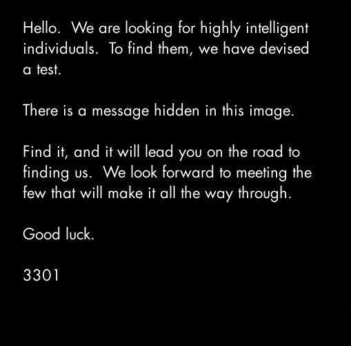 cicada 3301 puzzle