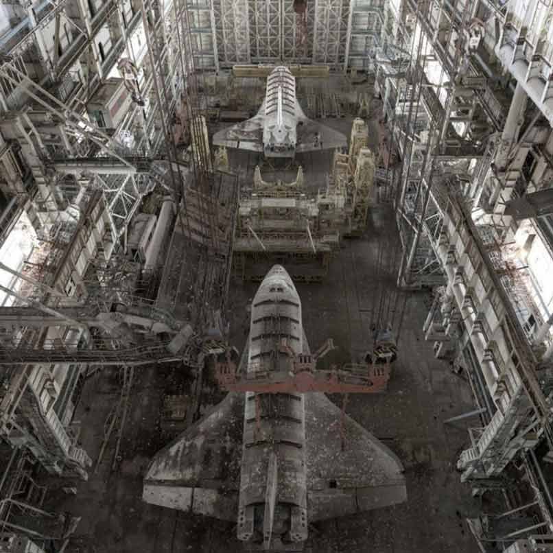 russian buran spacecraft abandoned